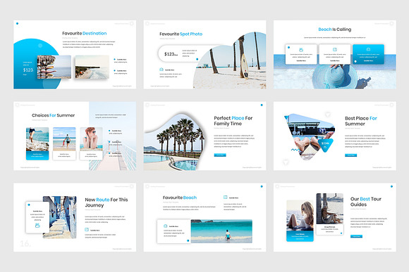 Summer Powerpoint Template in PowerPoint Templates - product preview 2