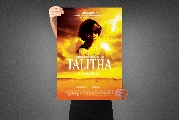 Talitha Movie Poster Template in Flyer Templates - product preview 5