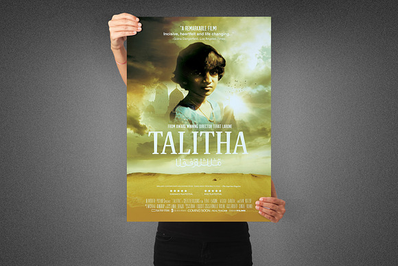 Talitha Movie Poster Template in Flyer Templates - product preview 6