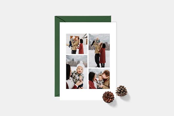 Christmas Card Template CD124 in Card Templates - product preview 2