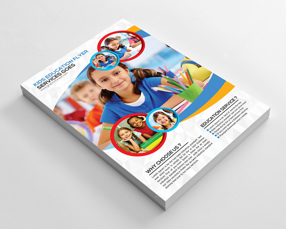 School Education Flyer Templates in Flyer Templates - product preview 1