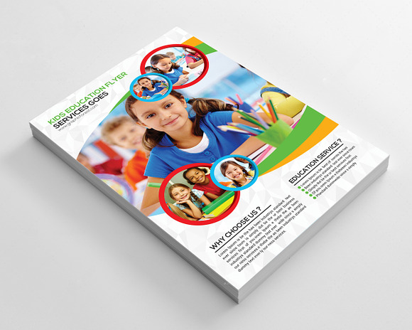 School Education Flyer Templates in Flyer Templates - product preview 2