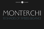 Monterchi - 50 fonts