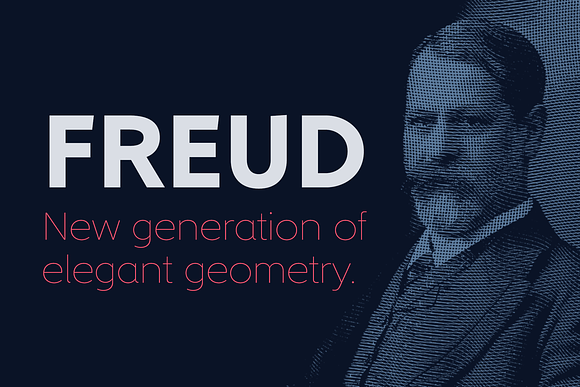 FREUD Complete Family in Sans-Serif Fonts - product preview 6