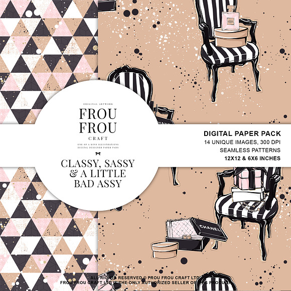 Cosmetic Fashion Makeup Paper Pack in Patterns - product preview 4