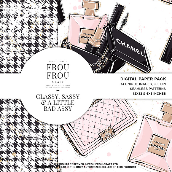 Cosmetic Fashion Makeup Paper Pack in Patterns - product preview 7