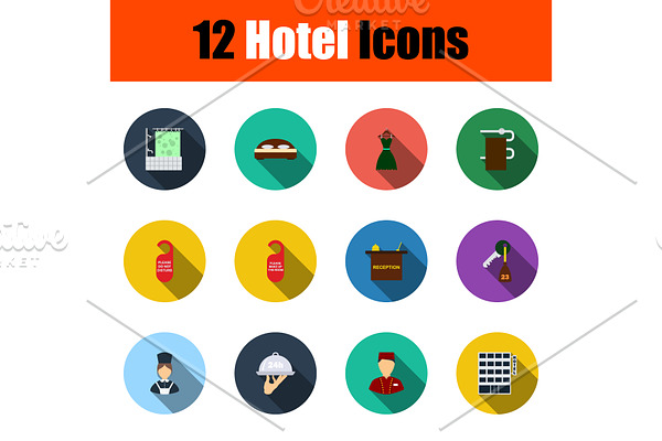 Hotel Icon Set