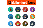 Motherhood Icon Set