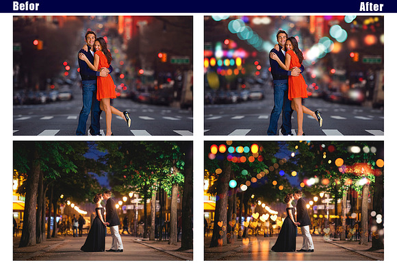 35 city lights bokeh overlay in Add-Ons - product preview 2