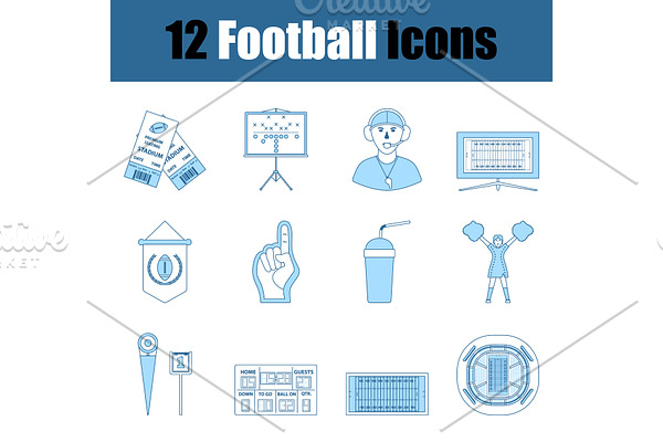 Football Icon Set