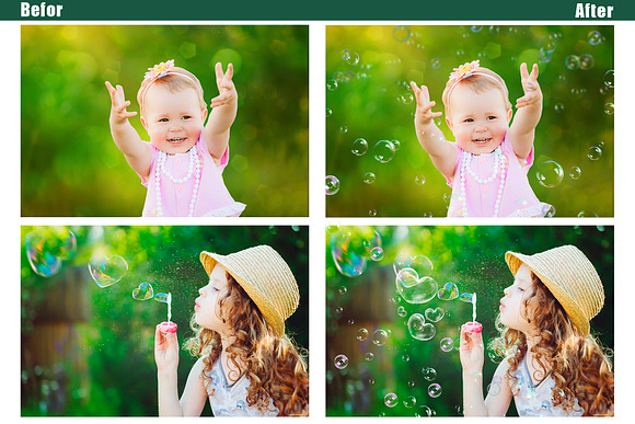 35 Soap Bubbles Photo Overlays in Photoshop Layer Styles - product preview 2