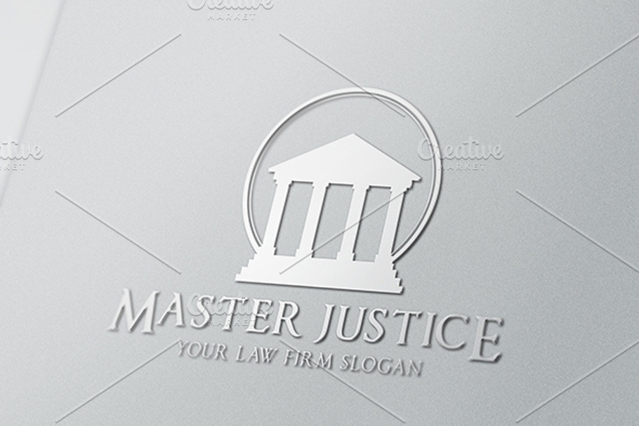 Master Justice in Logo Templates - product preview 8