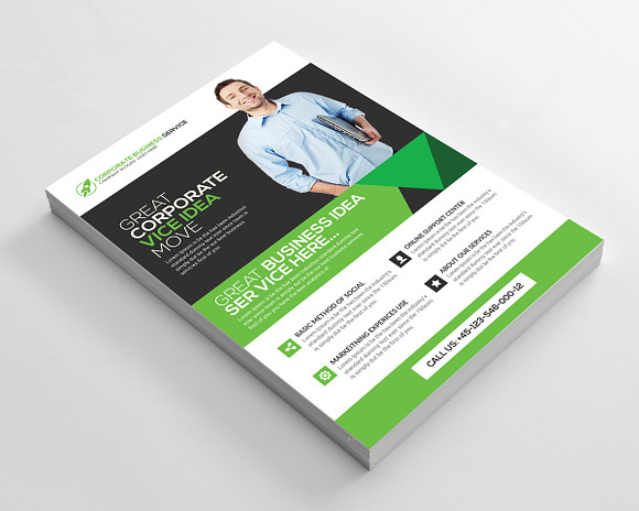 Smart Business Flyer in Flyer Templates - product preview 1
