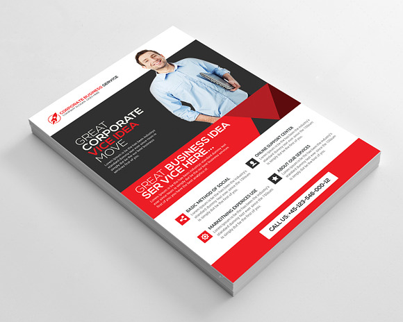 Smart Business Flyer in Flyer Templates - product preview 2
