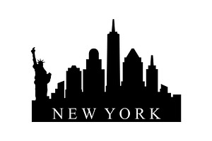 Sketch of New York city skyline | Custom-Designed Illustrations