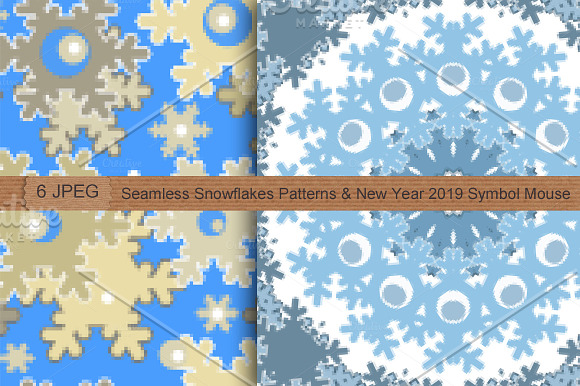 SALE! Christmas seamless patterns in Patterns - product preview 2
