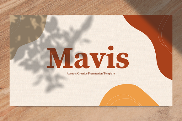 MAVIS - Abstract Lookbook Powerpoint in PowerPoint Templates - product preview 5