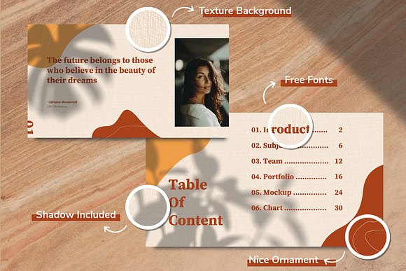 MAVIS - Abstract Lookbook Powerpoint in PowerPoint Templates - product preview 7