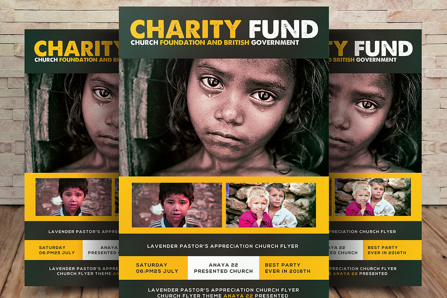 Charity Fundraising Flyer