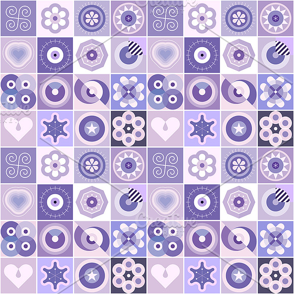 2 Options Seamless Vector Background in Patterns - product preview 2