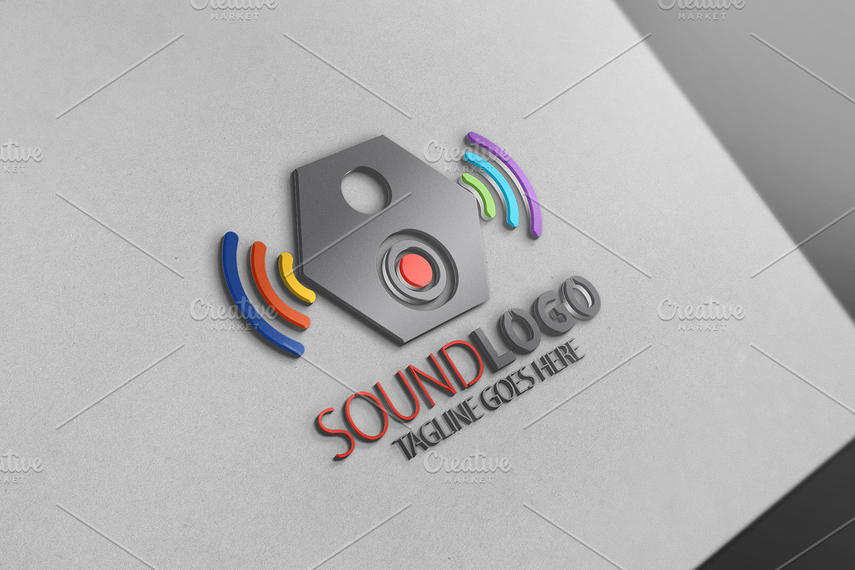 Sound Logo in Logo Templates - product preview 8