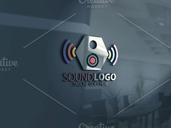 Sound Logo in Logo Templates - product preview 3