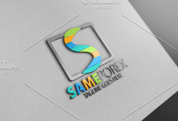 S letter Logo in Logo Templates - product preview 3