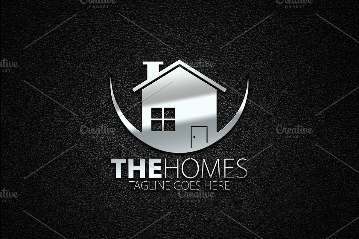 The Homes Logo in Logo Templates - product preview 8