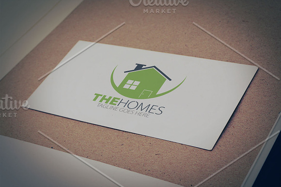 The Homes Logo in Logo Templates - product preview 1