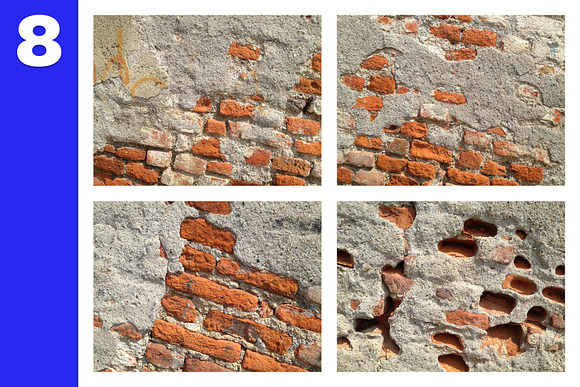 8 Brick Textures in Textures - product preview 1