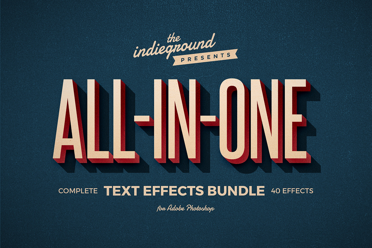 Retro Text Effects Complete Bundle in Add-Ons - product preview 8