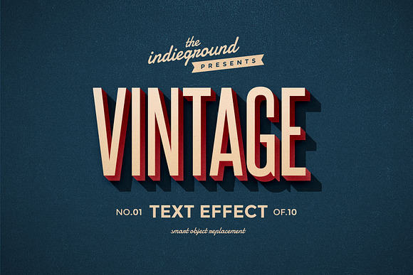 Retro Text Effects Complete Bundle in Add-Ons - product preview 4