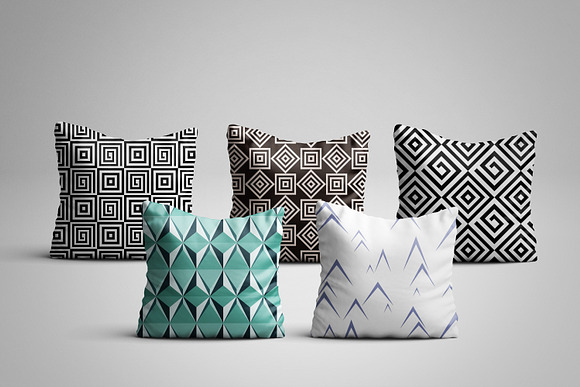 Seamless textile pattern collection in Patterns - product preview 2