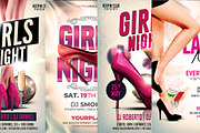 Girls Ladies Night Flyer Bundle