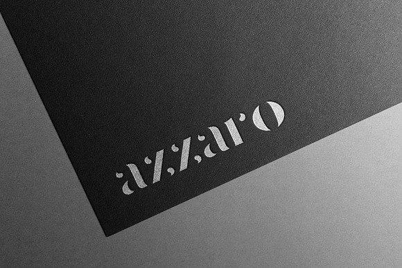 Logo Mockup Black Paper in Branding Mockups - product preview 1