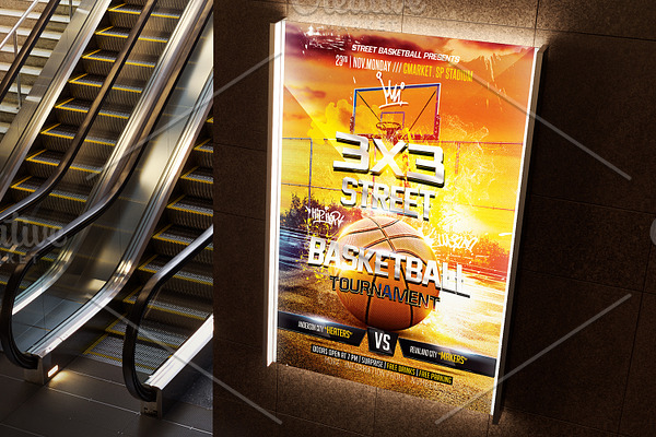 Street Basketball Flyer