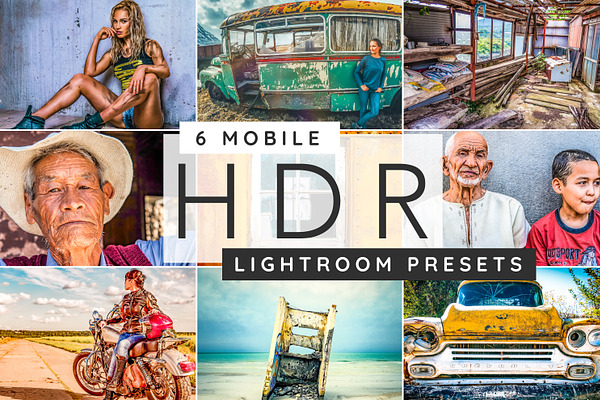 HDR mobile Lightroom presets