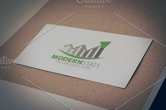Stats Logo in Logo Templates - product preview 2