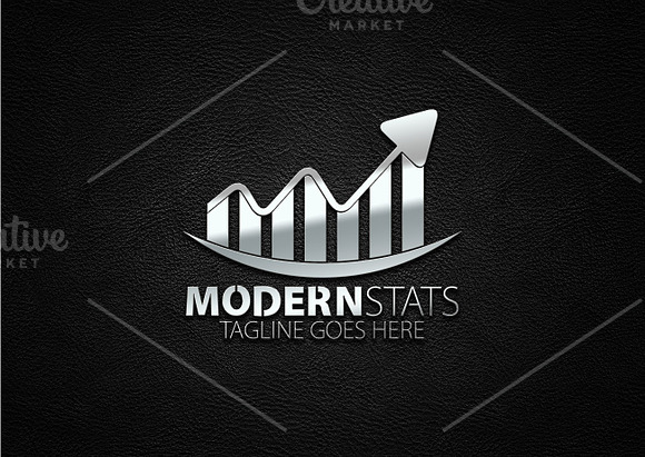 Stats Logo in Logo Templates - product preview 3