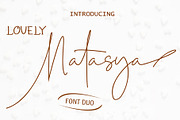 Lovely Natasya - Duo font