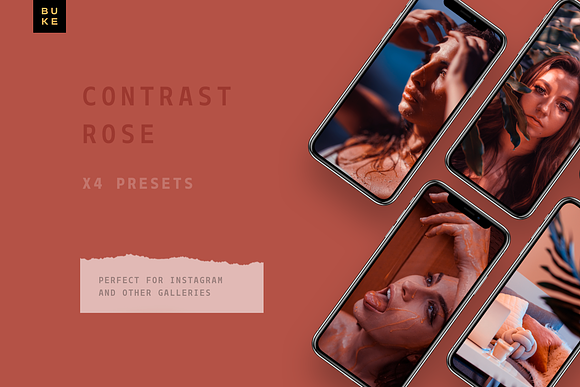 Deep Coral 4 Lightroom Preset Bundle in Add-Ons - product preview 1