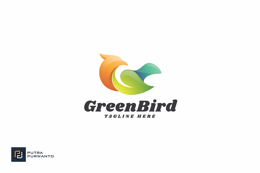 Green Bird - Logo Template in Logo Templates - product preview 8