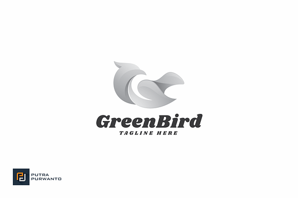Green Bird - Logo Template in Logo Templates - product preview 1