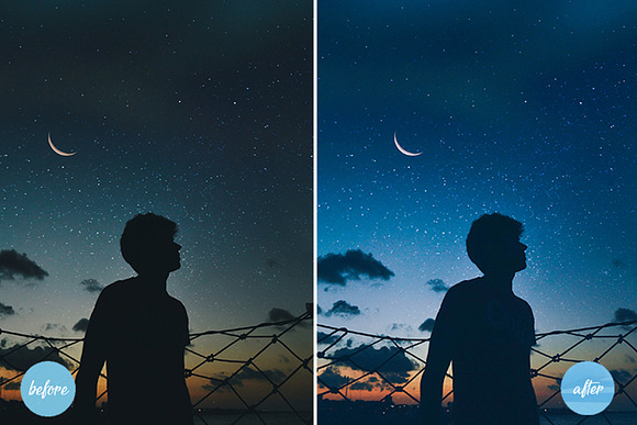 Nightscape Lightroom Presets in Add-Ons - product preview 4