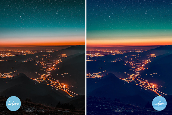 Nightscape Lightroom Presets in Add-Ons - product preview 7