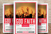 God Faith Church Flyer