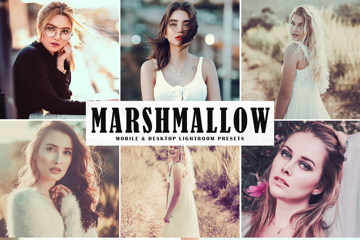 Marshmallow Lightroom Presets Pack in Add-Ons - product preview 8