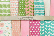 Sweet Blossoms Digital Papers