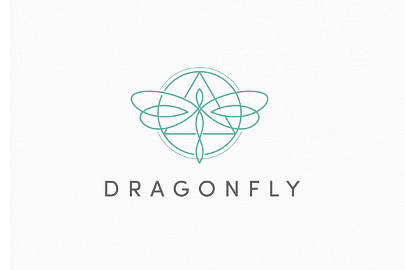 Dragonfly Logo Template in Logo Templates - product preview 1