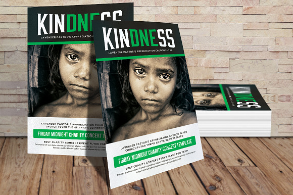 Charity Donation Flyer in Flyer Templates - product preview 1